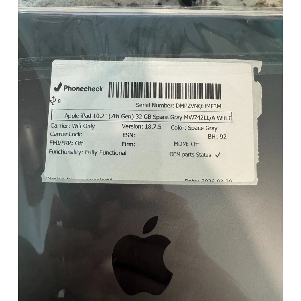 Apple iPad 7th Gen 10.2